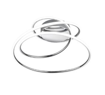 LED stropné osvetlenie Reality Bologna chróm R67051106