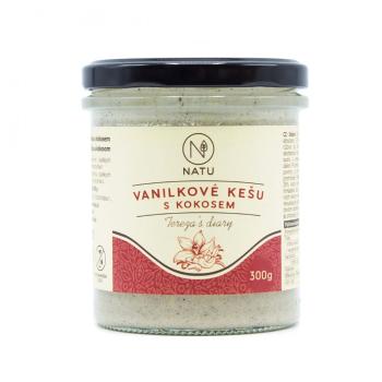 NATU Vanilkové kešu s kokosom 300 g