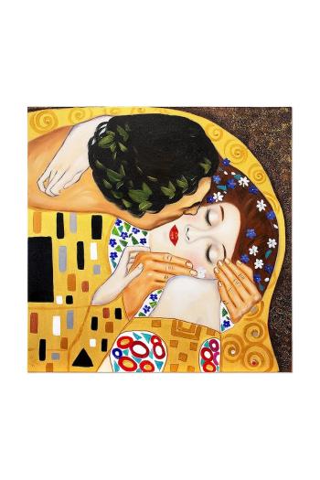Reprodukcia maľovaná olejom home & lifestyle Pocałunek, Gustav Klimt viac farieb