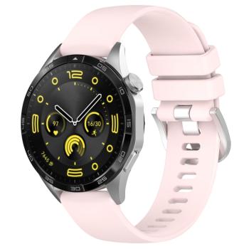 SILICONE Vymeniteľný remienok pre Huawei Watch GT 5 Pro 46mm svetloružový