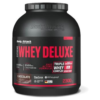 BODY ATTACK Extreme whey deluxe srvátkový koncentrát čokoláda 2300 g