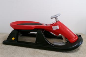 JAKU Boby - SUPER Sledge 128 cm, červená