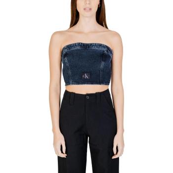 Calvin Klein Jeans  DENIM TUBE J20J222870  Blúzka Modrá