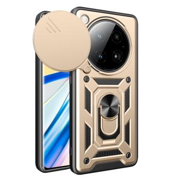 RING CAMERA Kryt s držiakom pre Infinix Zero 40 5G zlatý