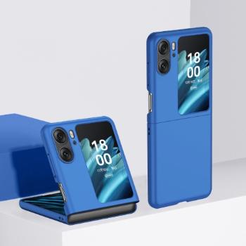 PLASTIC Ochranný plastový kryt OPPO Find N2 Flip tmavomodrý