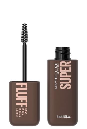 Maybelline Gél na obočie pre plný a nadýchaný vzhľad Superfluff (Brow Mousse) 5 ml 260 Deep Brown