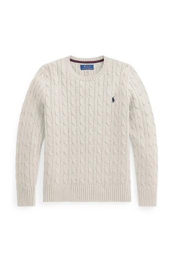 Bavlnený sveter Polo Ralph Lauren biela farba, ľahké, 323702674024