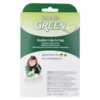 SERGEANT´S Green repelentný obojok pre psy 60 cm 1 kus