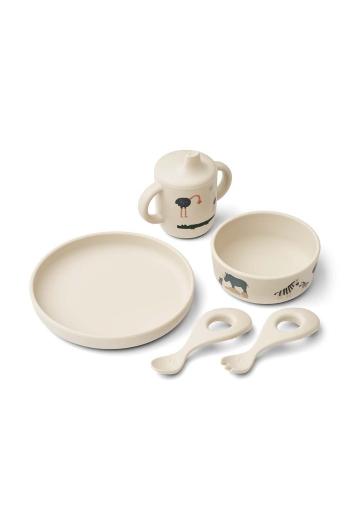 Detská súprava Liewood Ryle Printed Tableware Set