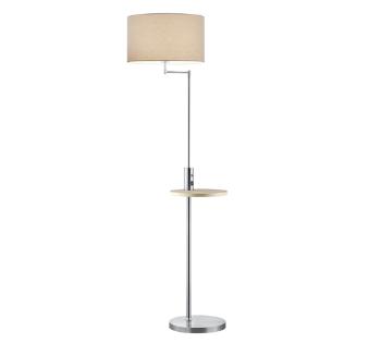 Stojaca lampa Trio Claas nikel 400400107