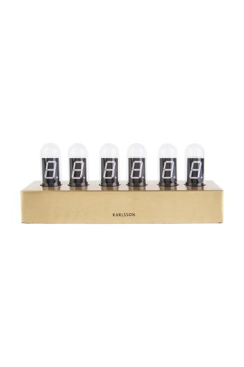 Stolové hodiny Karlsson Cathode 28 x 11 cm viac farieb