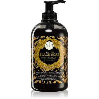 Nesti Dante Luxury Black tekuté mydlo s pumpičkou 500 ml