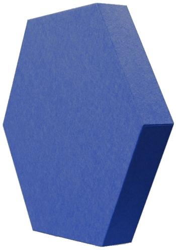 Mega Acoustic HexaPET 7 cm Blue Absorpčný penový panel