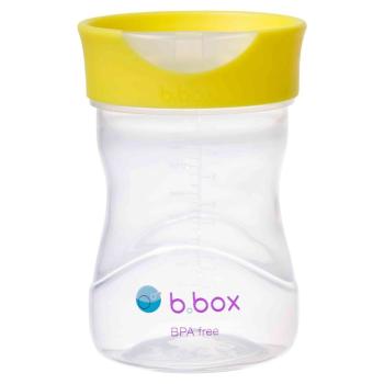 B.BOX Hrnček pre batoľatá žltý 12m+ 240 ml