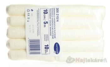 Hartmann OVÍNADLO HYDROFILNÉ pletené nesterilné 10 cm x 5 m 10 ks