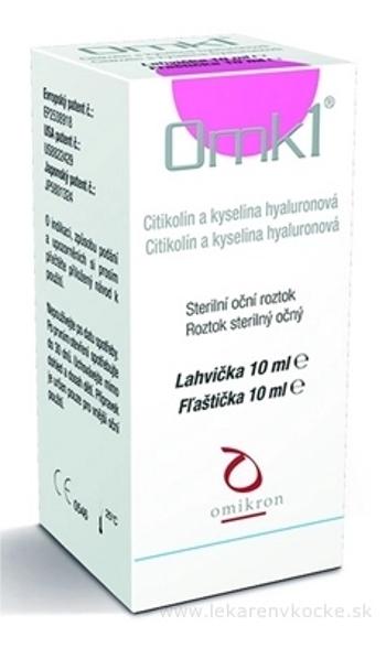 OMK1 Sterilný očný roztok 10 ml