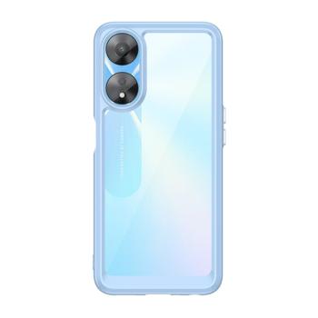 CRYSTAL Ochranný kryt pre Oppo A78 5G svetlomodrý