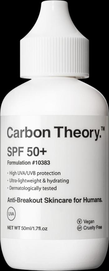 CARBON THEORY SPF 50+ krém na opaľovanie 50 ml