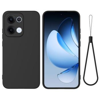 RUBBER Ochranný obal pre Oppo Reno13 5G čierny
