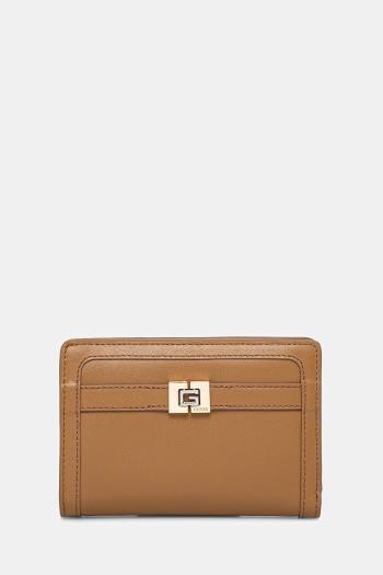 Kožená peňaženka Guess dámska, hnedá farba, RW1719 P5101