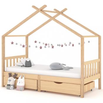 Detská posteľ 90x200 borovice Dekorhome