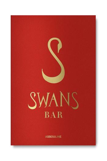 Kniha Assouline Swans Bar By Assouline, English červená farba