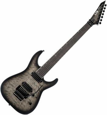 ESP LTD M-1007B QM Charcoal Burst Satin Elektrická gitara