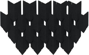 Mega Acoustic DART-PET 12 Pieces Black Absorpčný penový panel