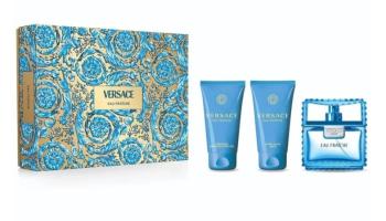Versace Eau Fraiche Man - EDT 50 ml + sprchový gel 50 ml + balzám po holení 50 ml