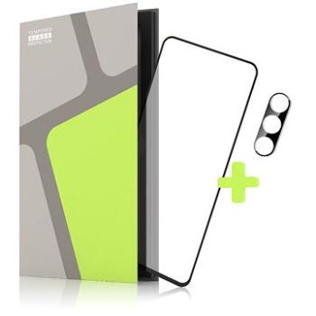 Tempered Glass Protector rámčekové na Samsung Galaxy A54 5G, čierne + sklo na kameru (TGR-SGA54G-BL)