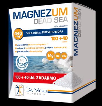 DA VINCI ACADEMIA Magnezum Dead Sea 140 tabliet