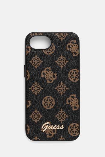 Puzdro na mobil Guess iPhone 16e čierna farba, GUHMPSE4PGPYSK