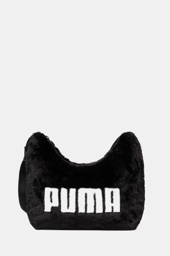 Kabelka Puma Up Faux Fur čierna farba, 91869