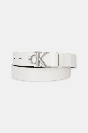 Kožený opasok Calvin Klein Jeans dámsky, čierna farba, K60K612289