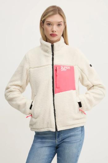 Bunda Superdry dámska, béžová farba, prechodná, W5011743A-71D