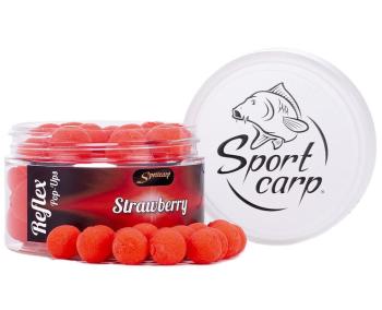 Sportcarp plávajúce boilie reflex pop up 150 ml 11 mm - strawberry