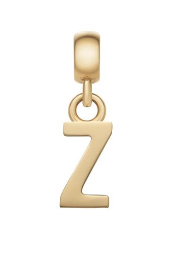 Daniel Wellington Pozlátený prívesok písmeno "Z" Charms DW00400509