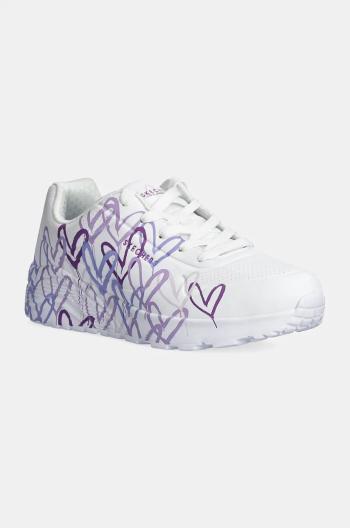 Detské tenisky Skechers UNO LITE biela farba, 314064L