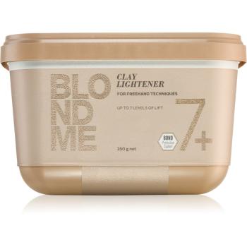 Schwarzkopf Professional Zosvetľujúci púder s obsahom ílu BLONDME Bond Enforcing ( Premium Clay Light ener) 350 g