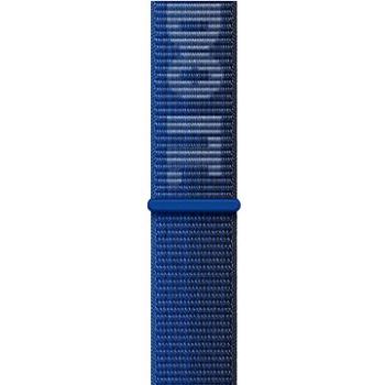 Apple Watch 45 mm Game Royal – polnočne námornícky prevliekací športový remienok Nike (MPJ33ZM/A)