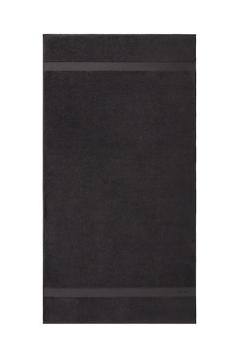 Bavlnený uterák Ralph Lauren AVENUE Graphite 100 x 183 cm šedá farba