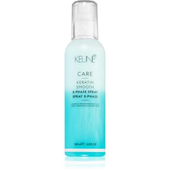 Keune Care Keratin Smooth 2 Phase Spray 2-fázový bezoplachový kondicionér 200 ml