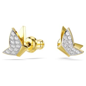 Swarovski Kôstkové náušnice Motýľ s kryštálmi Idyllia Lilia 5736070
