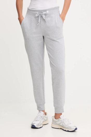 Tepláky Dkny béžová farba, jednofarebné, DP5P3496