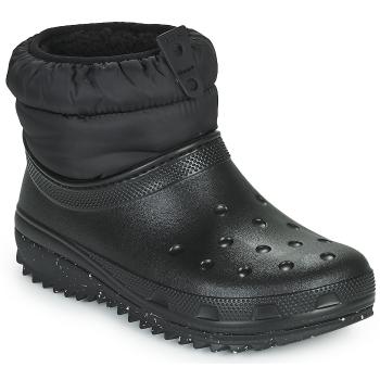 Crocs  CLASSIC NEO PUFF SHORTY BOOT W  Obuv do snehu Čierna