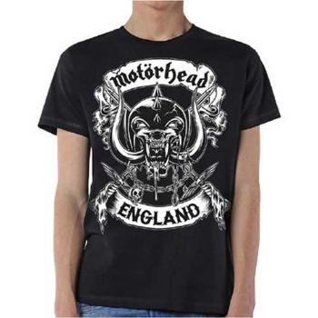 Motörhead tričko Crossed Swords England Crest  one_size