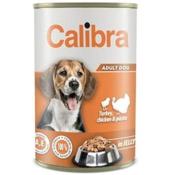Calibra Dog konzerva turk, chicken & pasta in jelly 1 240 g (8594062089681)