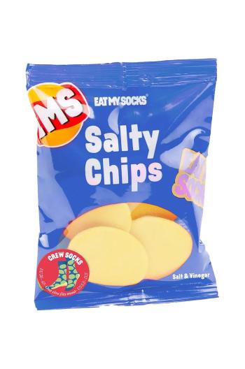 Detské ponožky Eat My Socks Salty Chips Blue