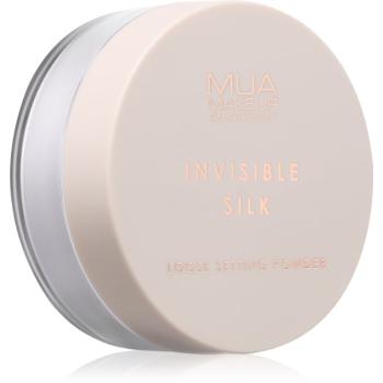 MUA Makeup Academy Invisible Silk transparentný sypký púder 16 g