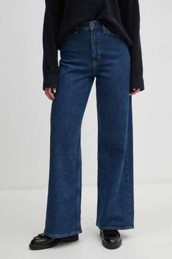 Rifle Calvin Klein dámske, tmavomodrá farba, K20K207598